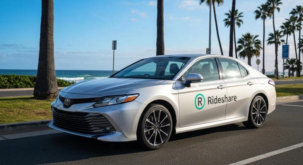 Rideshare car on the Gold Coast, ready for its Certificate of Inspection